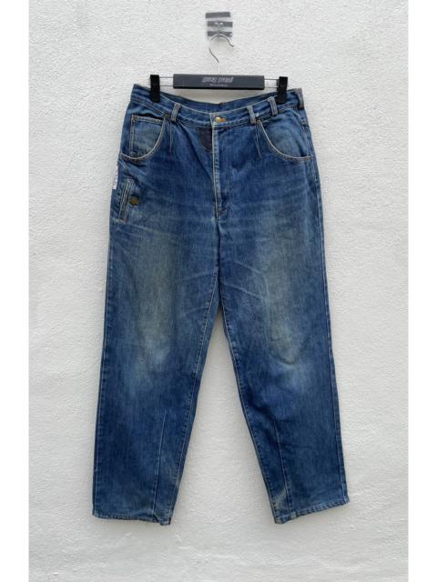 Other Designers Designer - Rare! 90s Papas Maniere De Heming Baggy Denim Jeans