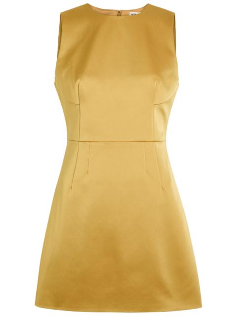 STAUD Staud Garden Satin Mini Dress