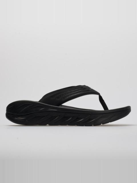 HOKA HOKA Ora Recovery Flip Men's Black/Dark Gull Gray