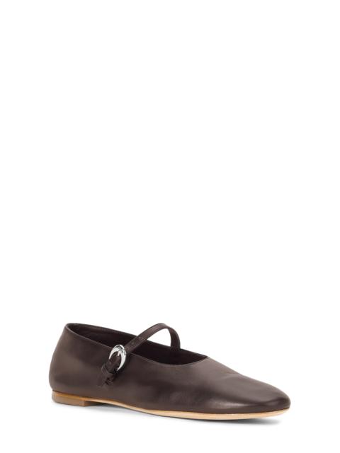 STAUD STAUD Alba Mary Jane Flat in Espresso at Nordstrom