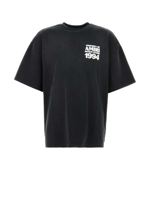 AMIRI Amiri Men Black Cotton Oversize T-Shirt
