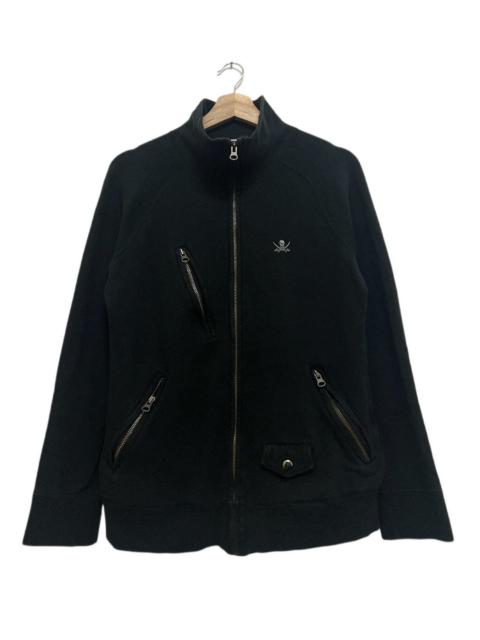 If Six Was Nine - Vintage The Nine Heads Jolly Roger Zipper Jacket