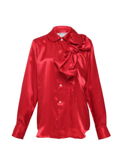 Comme des Garçons Comme des Garçons Side Bowknot Blouse