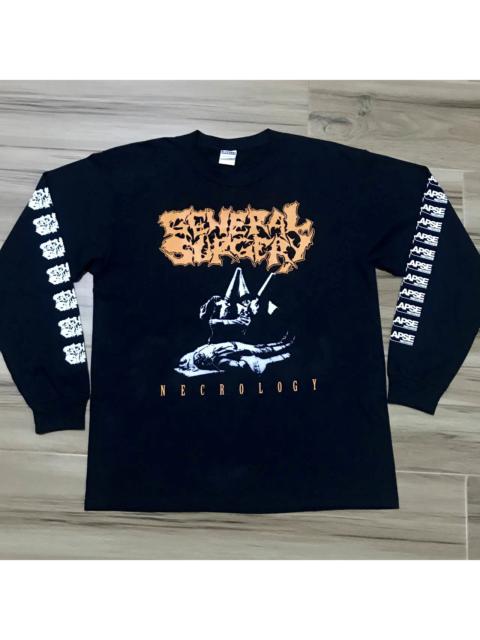 Other Designers Vintage - Vintage General Surgery Necrology album metal band tees