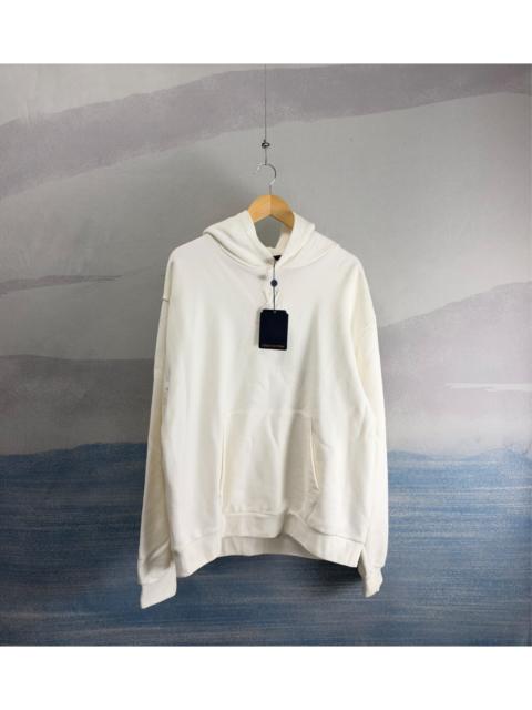 Louis Vuitton Louis Vuitton FW25 White Embossed Hooded Sweater
