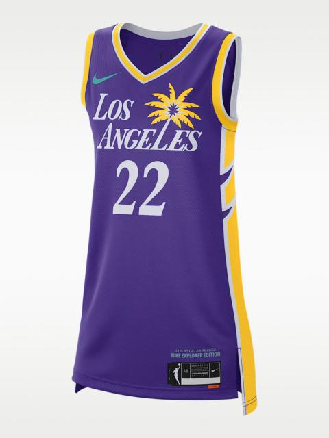 Nike Los Angeles Sparks Explorer Edition Nike Dri-FIT WNBA Victory Jersey