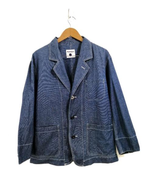 Other Designers Vintage ISSEY MIYAKE PLANTATION Jacket Denim Color Design