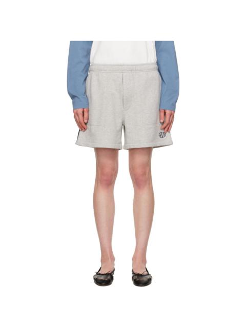 BODE Gray Crew Sweat Shorts