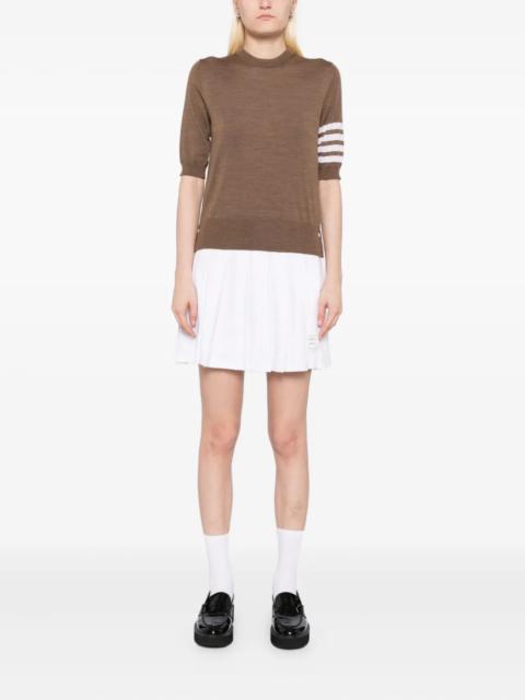 THOM BROWNE - Women Jersey Stitch Short Sleeve T-shirt
