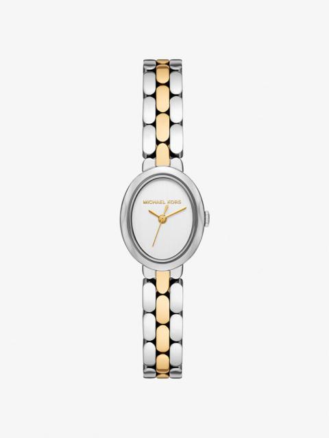 MICHAEL KORS Mini Maude Two-Tone Watch