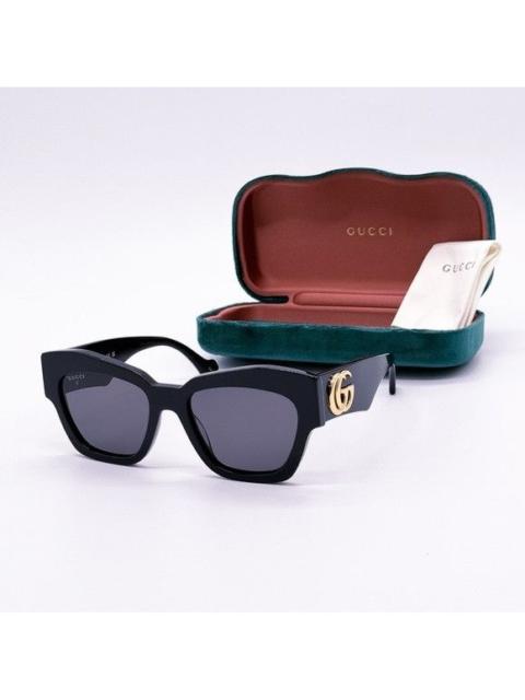 GUCCI NEW GUCCI SUNGLASSES GG1422S 001 WOMEN SQUARE BLACK EYEWEAR