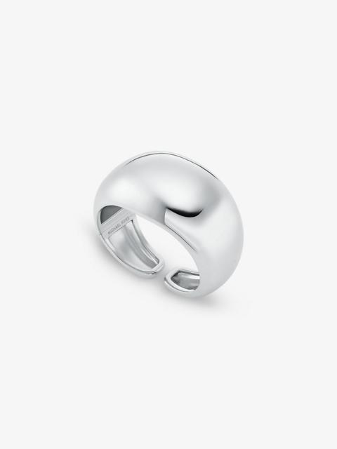 MICHAEL KORS Large Precious Metal-Plated Brass Bubble Cuff