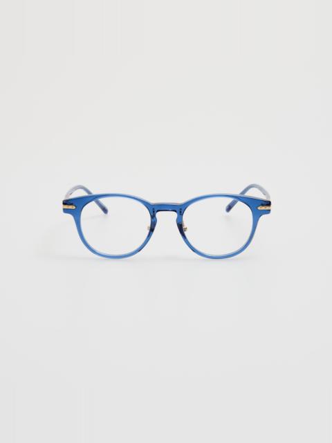 LINDA FARROW Bay Optical Frame in Navy