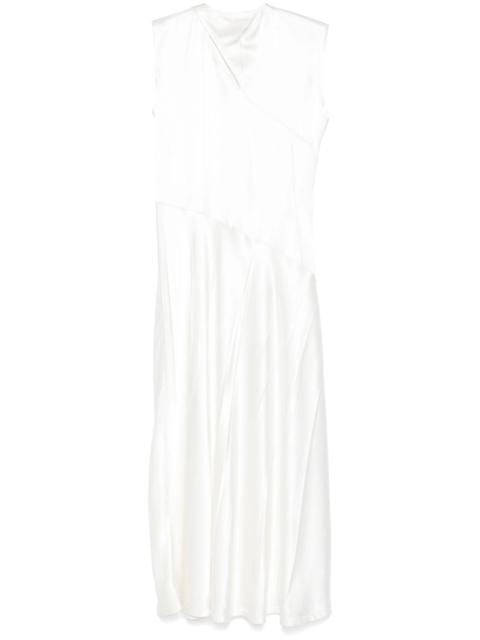 Jil Sander satin midi dress
