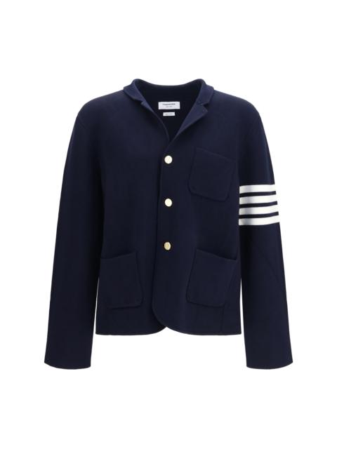 Thom Browne Thom Browne Single-breasted Wool Jacket Navy