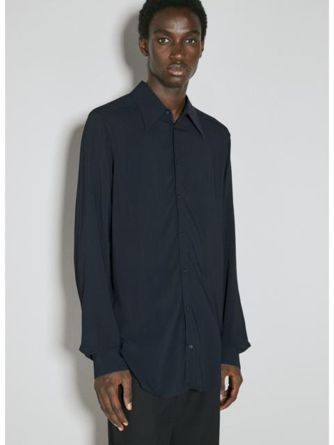Dolce & Gabbana Dolce & Gabbana Men Martini Fit Stretch Charmeuse Shirt