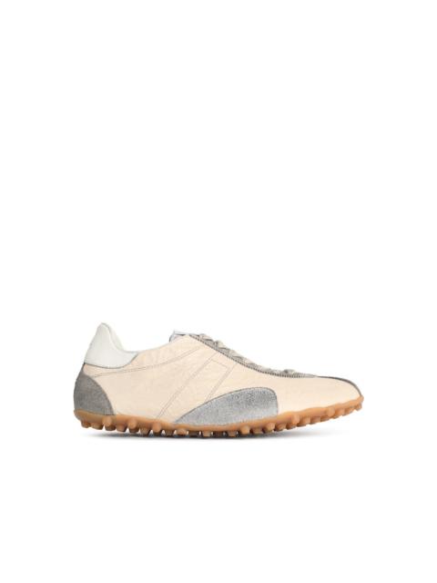 Maison Margiela Maison Margiela Sprinters Ivory Fabric Sneakers