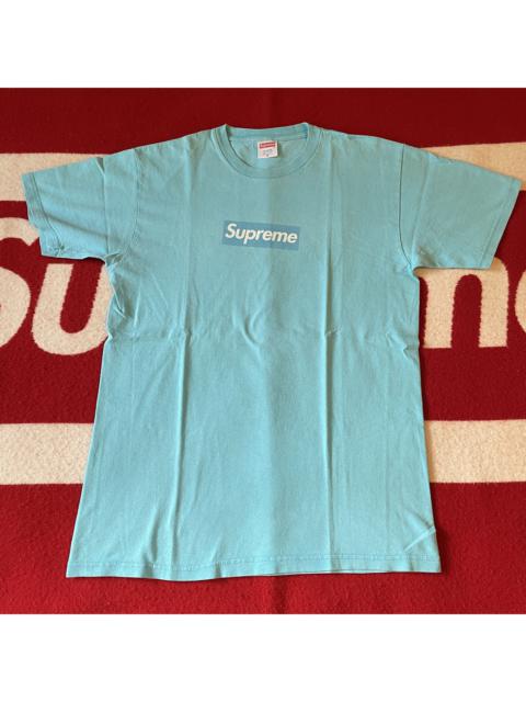 Supreme Supreme - Sky Blue Box Logo Tee Shirt 2003 Baby Blue S/S03