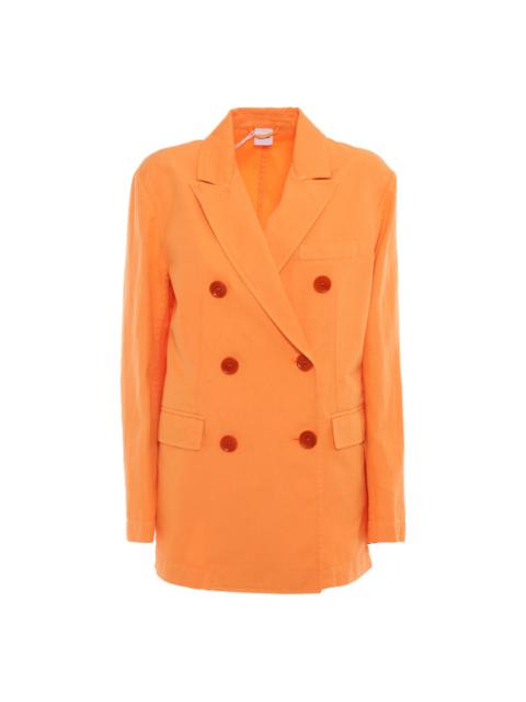 double-breasted blazer
