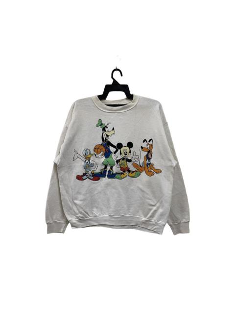 Other Designers Cartoon Network - Vintage 90s disneyland sweatshirt mickey and friend