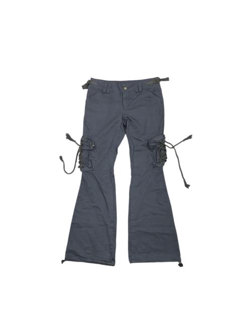 Other Designers Japanese Brand - Vintage Free Spirit Bondage Tactical Cargo Flare Pants