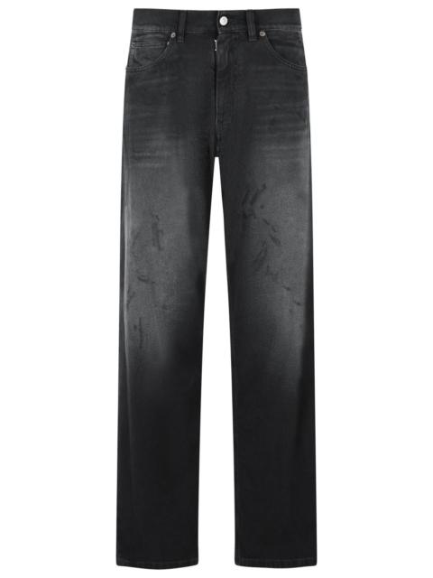 MM6 Maison Margiela MM6 Maison Margiela Black Cotton Men Jeans
