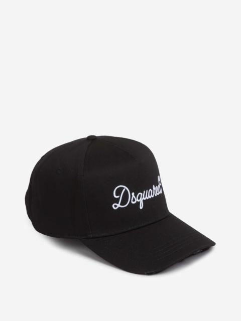 DSQUARED2 EMBROIDERED LOGO CAP