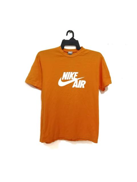 Nike Vintage Nike Air Swoosh Yellow Spell Out