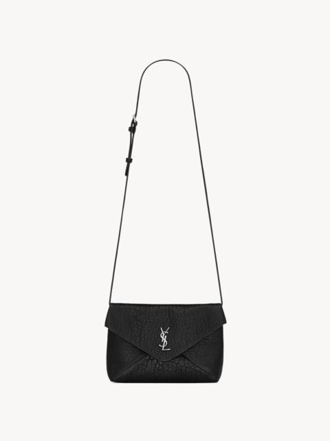 SAINT LAURENT CASSANDRE ENVELOPE MESSENGER IN LAMBSKIN