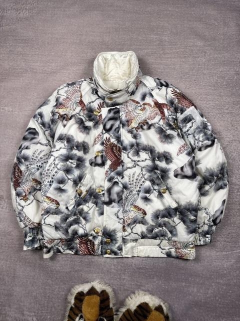 Other Designers JET SET - Vintage 80’s Lily Farouche Overprint Eagle Ski Jacket