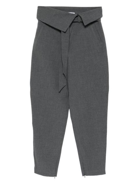 THE ATTICO fold waist trousers