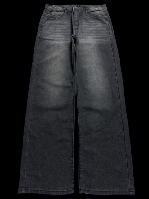 Vintage - 💥Baggy💥90s Style Sick Mudwash Black Baggy Denim Jean