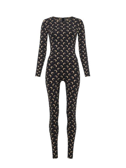 Marine Serre Recycled Jersey Moon Catsuit