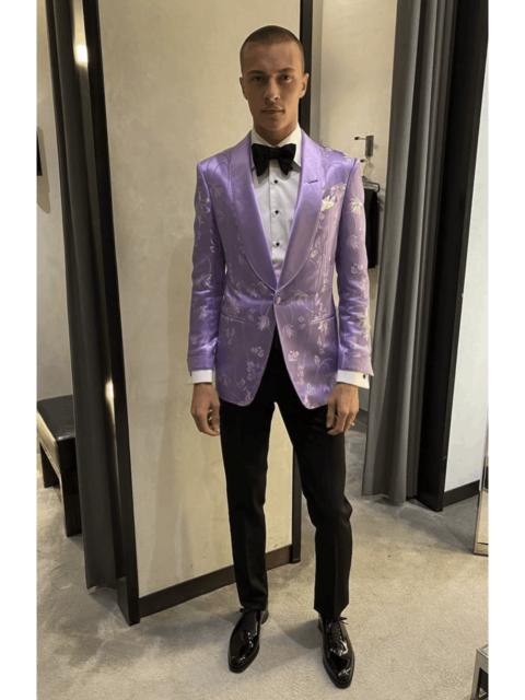 TOM FORD $2600 Tom Ford Foral Satin Dinner Jacket