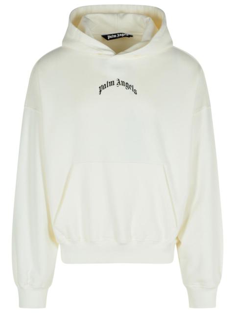 Palm Angels Palm Angels White Cotton Sweatshirt Men