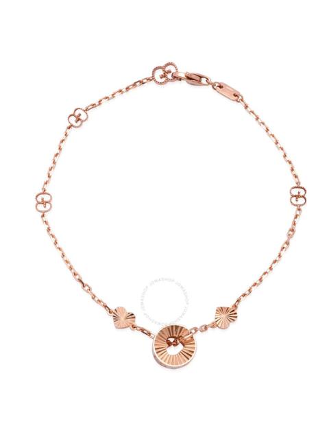 GUCCI Gucci Icon 18kt Rose Gold heart bracelet - YBA729383001