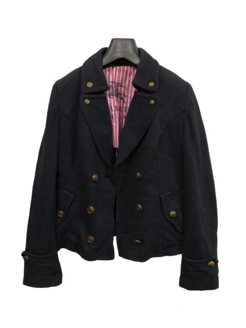 Burberry Last Call📣Burberry Blue Label Double Breasted Jersey Blazer