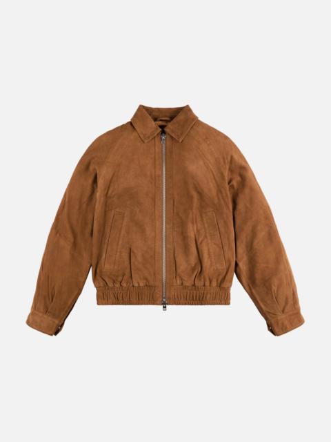 HOGAN Bomber jacket in suede