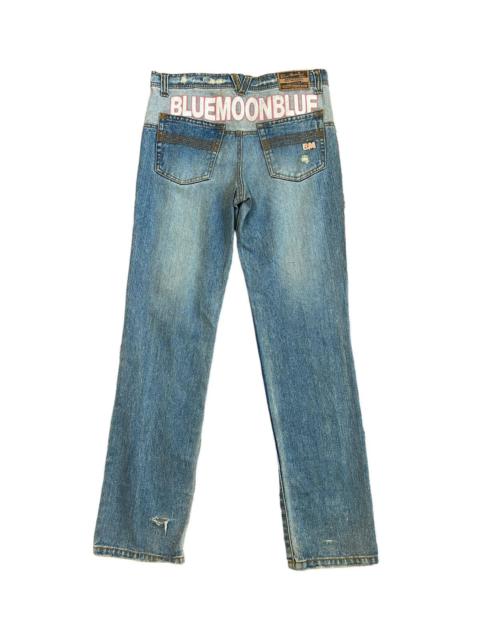 Other Designers Vintage BLUE MOON BLUE Daicok Evisu Inspired Denim