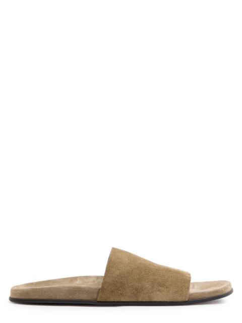 The Row The Row Hugh Suede Sliders