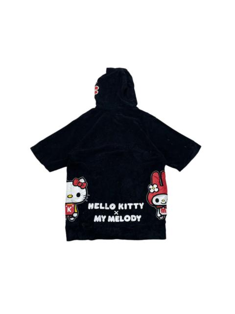 Other Designers Vintage Hello Kitty X Melody Short Sleeve Hoodie Flecee