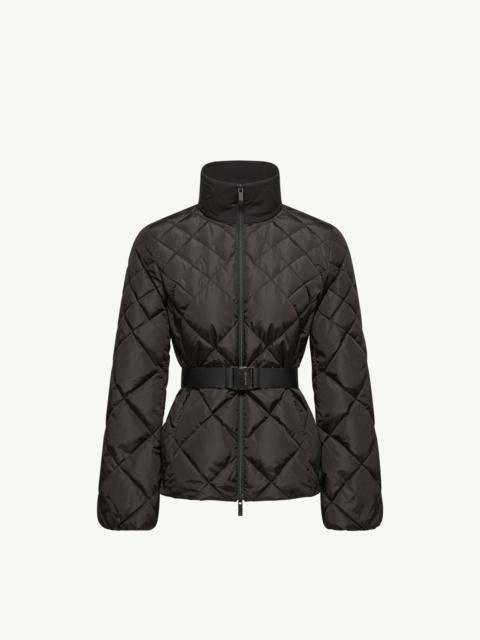 Moncler Balsamine Geometric-Quilted  Short Down Jacket