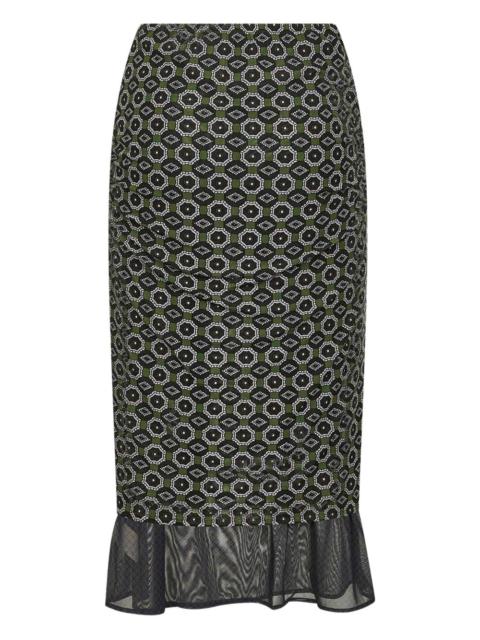 Dries Van Noten Dries Van Noten Women Homoa Printed Skirt