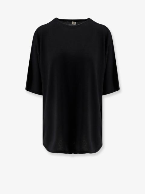 TOTEME Toteme Longline Wool Blend Sweater