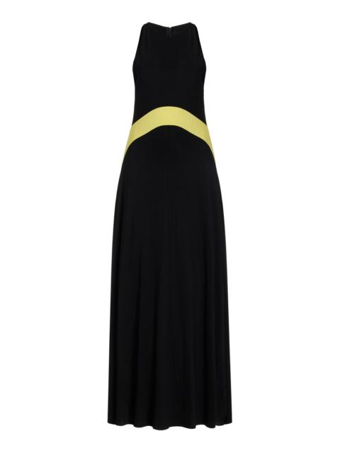 Solid & Striped x Sofia Richie Grainge Exclusive The Jonati Maxi Dress black