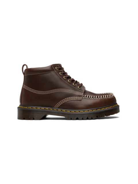 Dr. Martens Brown Leather Lowell Chukka Boots