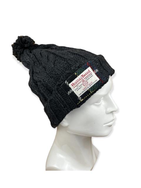 Other Designers HARRIS TWEED BEANIE HAT SNOW CAP HS2