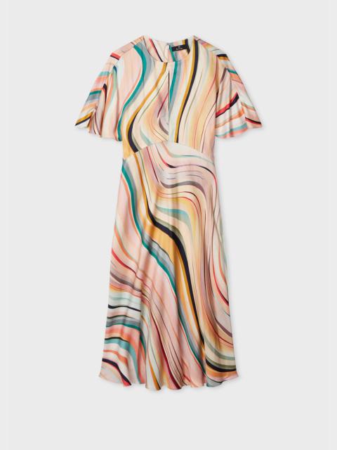 Paul Smith Women's 'Swirl' Fluted Sleeve Dress