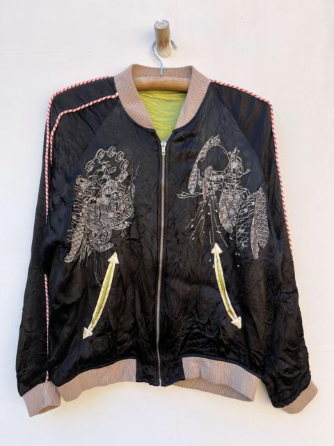 Other Designers Designer - Cropped Heads Repair Production Reversible Japan Sukajyan