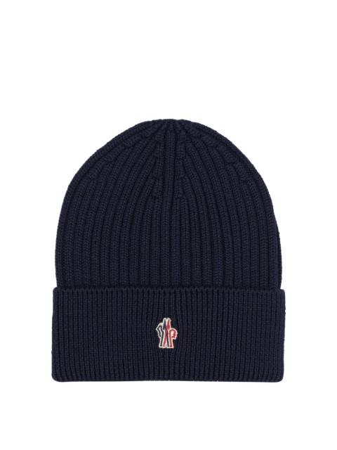 Moncler Grenoble Moncler Grenoble Wool Beanie Blue Men